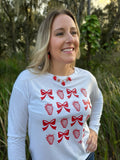 Strawberries🍓 & Ribbons🎀 Tee