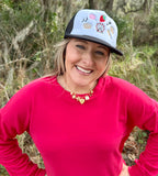 Red Micro-Fleece Sweatshirt