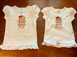 Pre-Order~Personalized Gingerbread Girl Shirt ❤️
