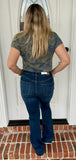 Judy Blue ~ Dark Trouser Leg Denim