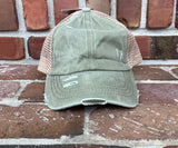 Criss Cross PONYTAIL Hat