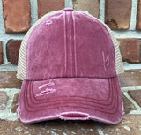 Criss Cross PONYTAIL Hat