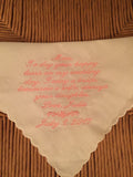 Mother of the Bride Handkerchief