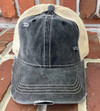 Washed Traditional Ball Cap Style Hat