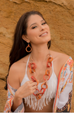 Trinity Long Tagua Necklace