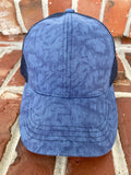 Tone-on-Tone Tie Dye (traditional ball cap)