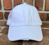 Criss Cross PONYTAIL Hat