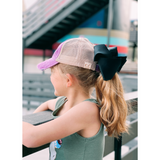 KIDS Criss Cross PONYTAIL Hats 👧