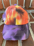 Tie Dye Criss Cross PONYTAIL Hat