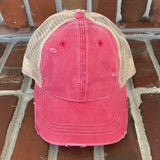 Washed Traditional Ball Cap Style Hat