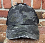 Criss Cross PONYTAIL Hat