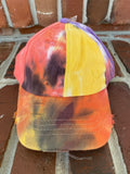 Tie Dye Criss Cross PONYTAIL Hat