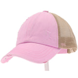 KIDS Criss Cross PONYTAIL Hats 👧