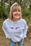 Strawberry Vine & Bow Sweatshirt/Tee