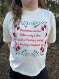 Strawberry 🍓 Festival Poem Tee-Customize Yours!