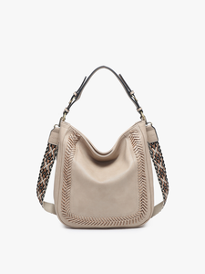 Rennae- Satchel with Guitar Crossbody Strap