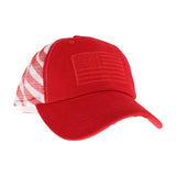 Traditional USA Flag Mesh Back Hat