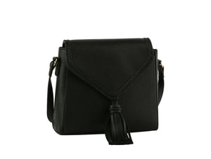 Eliza Square Tassel Crossbody