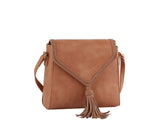 Eliza Square Tassel Crossbody