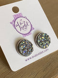 Druzy Stud~Large