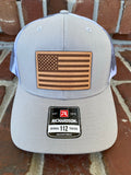 American Flag Leather Patch Hats~Patterns