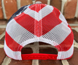 American Flag Leather Patch Hats~Patterns