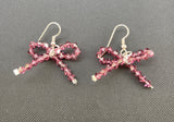 Swarovski Crystal Bow Earrings