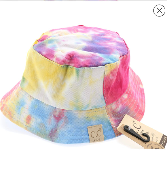 Kids Tie Dye Bucket Hat