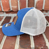 American Flag Leather Patch Hat~Richardson 115