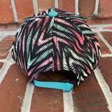 Chevron Embroidered Traditional Hat - Mint