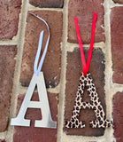Acrylic Initial Accent Tag