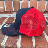 American Flag Leather Patch Hats~Solids