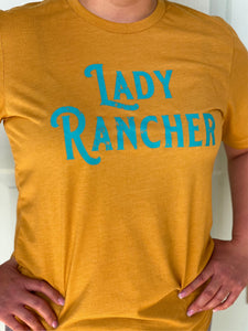 Lady Rancher boyfriend tee ~ AV Exclusive